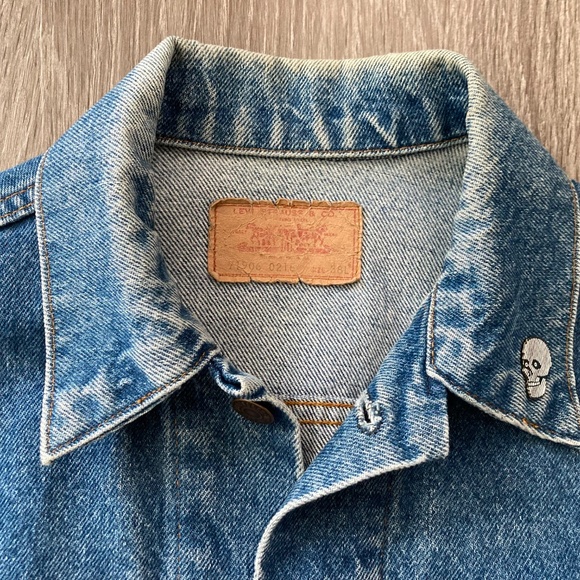 Vintage Made USA Levis Trucker - Picture 4 of 8